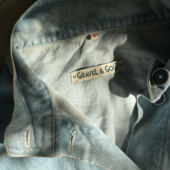Gravel and Gold Marram Denim Jacket - Picture 5 of 7